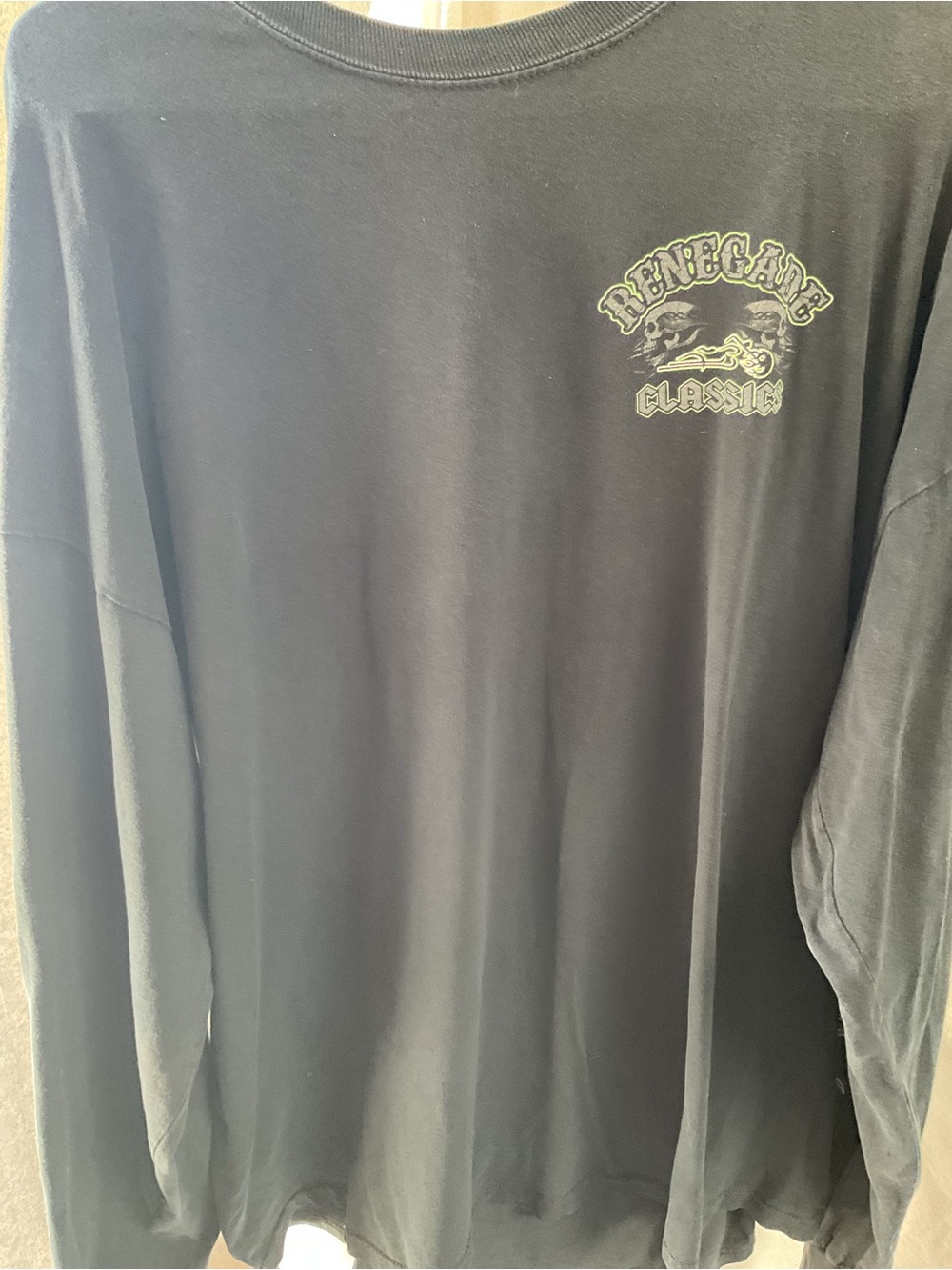 Renegade’s Men's Black Long-Sleeve Tee